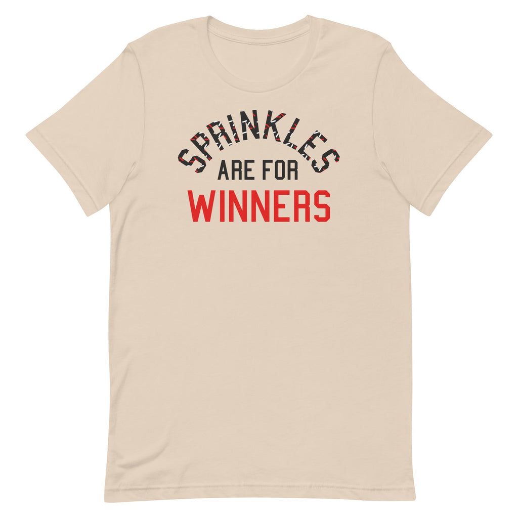 Sprinkles Are For Winners Men's Signature Tee