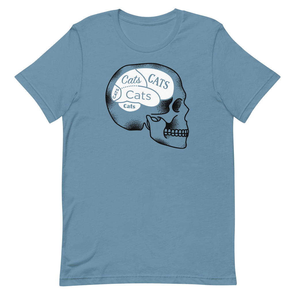 Cats On The Brain Men's Signature Tee