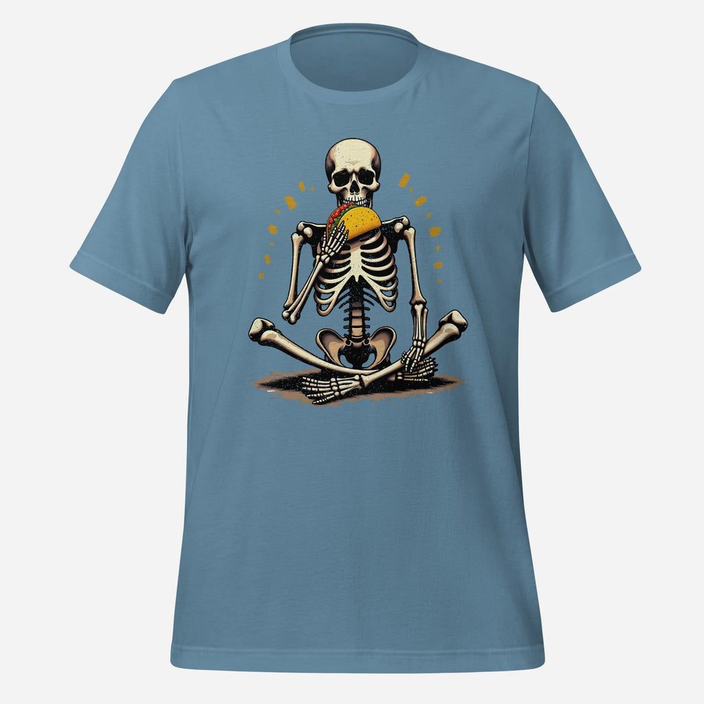Skeleton Eating Taco Tee