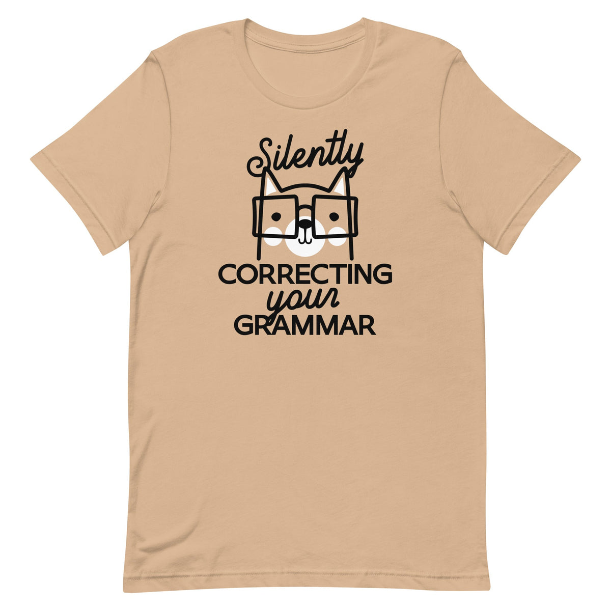 Silently Correcting Your Grammar Men's Signature Tee