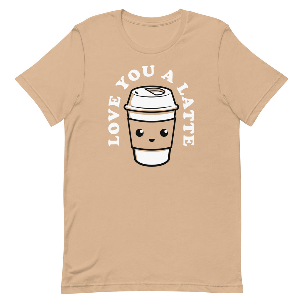 Love You A Latte Men's Signature Tee