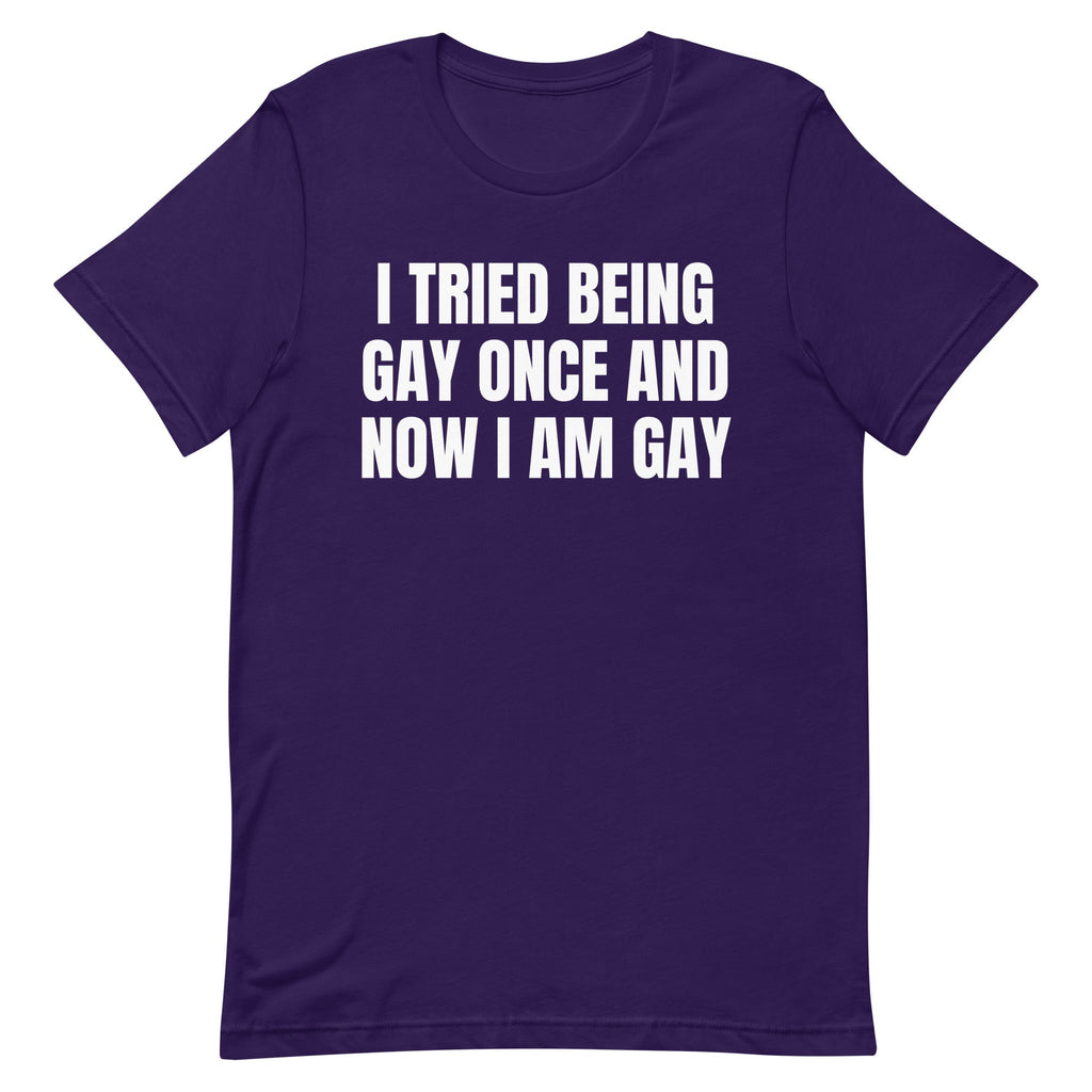 I Tried Being Gay Once Unisex