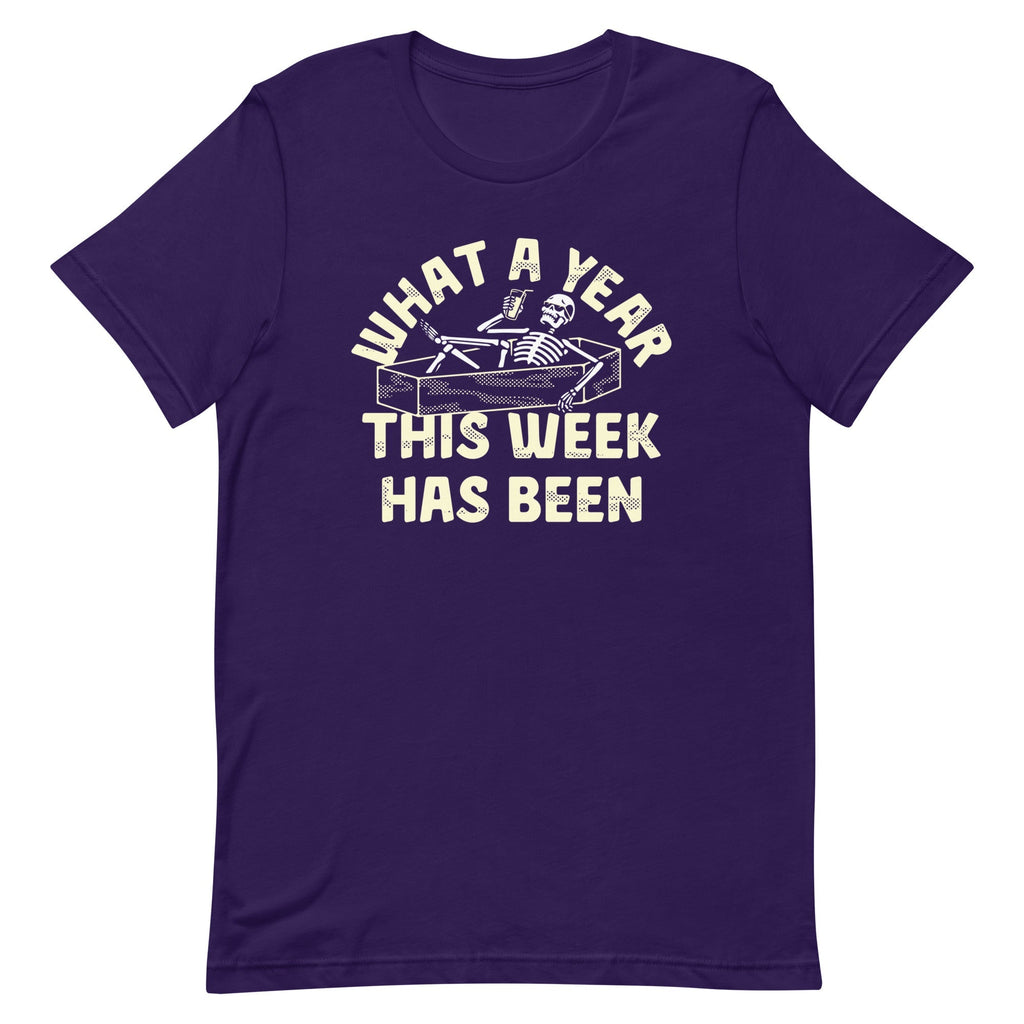 What A Year This Week Has Been Men's Signature Tee