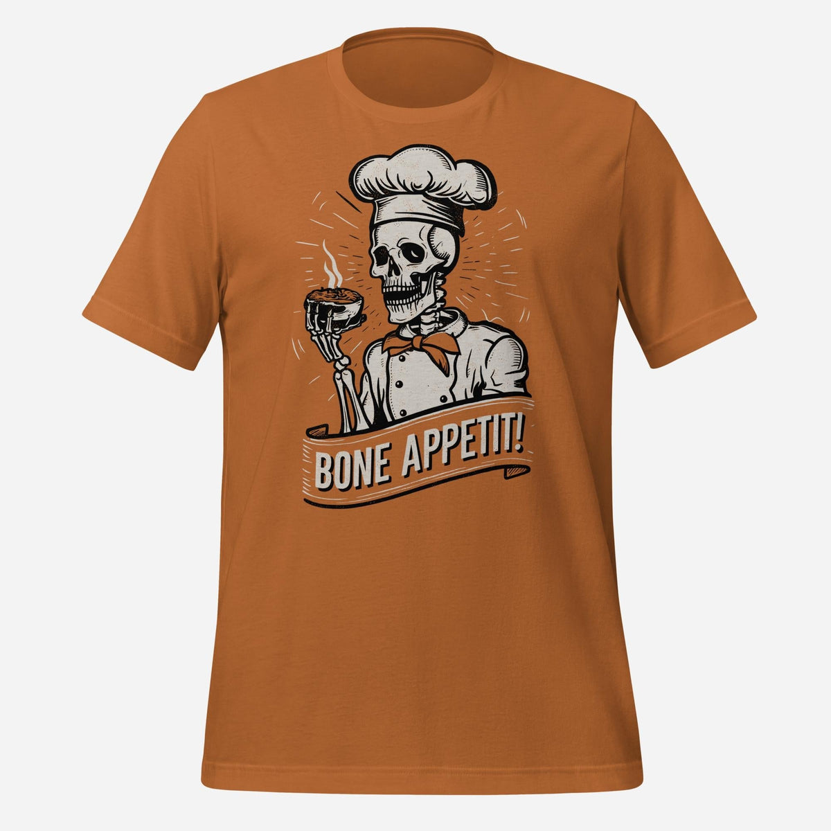 Bone Appetit Skeleton Chef Tee
