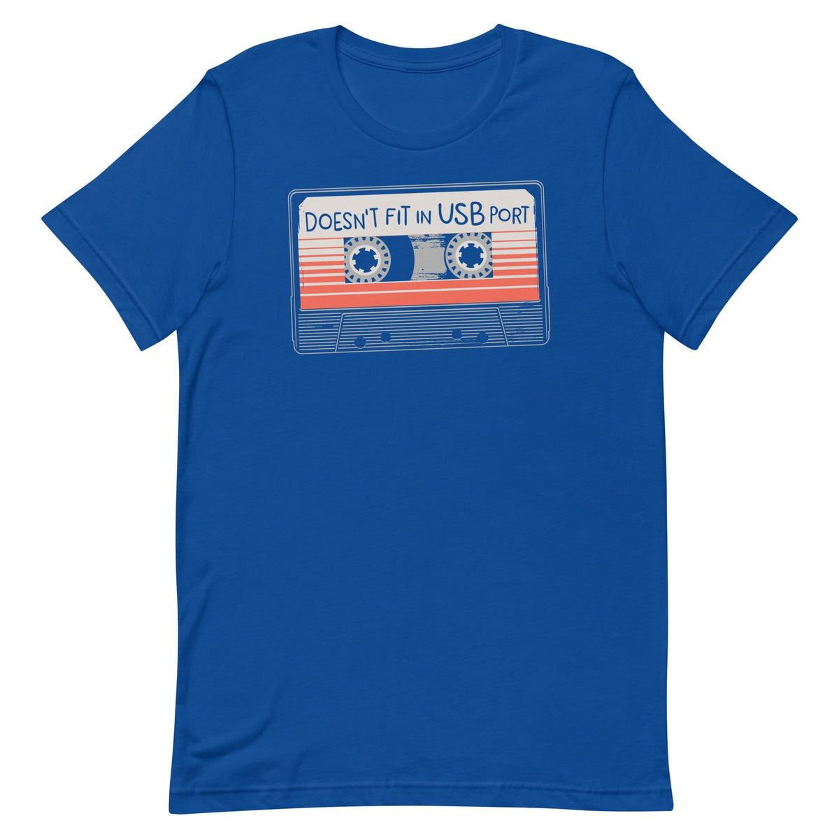 Doesn't Fit In USB Port Men's Signature Tee