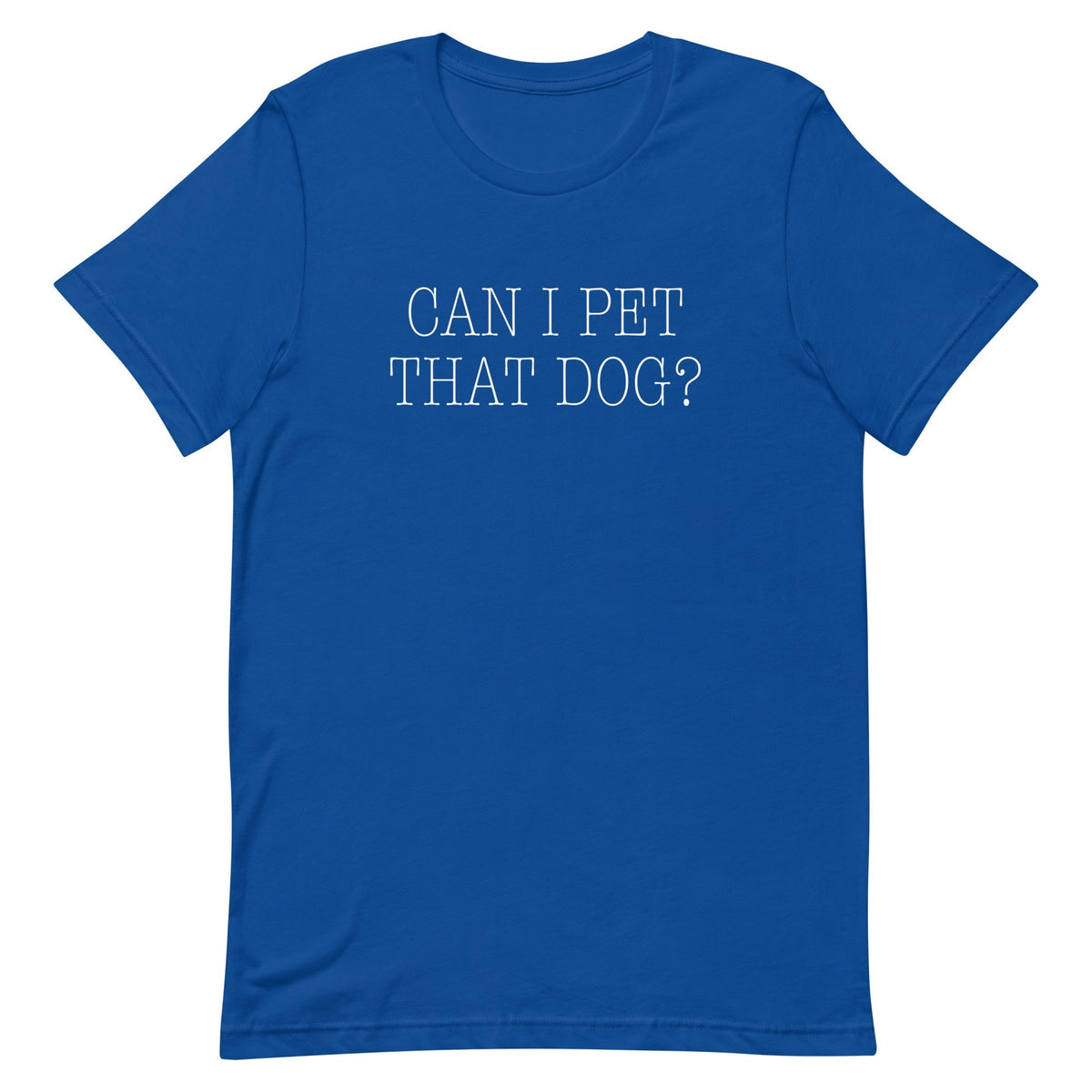 Can I Pet That Dog? Men's Signature Tee