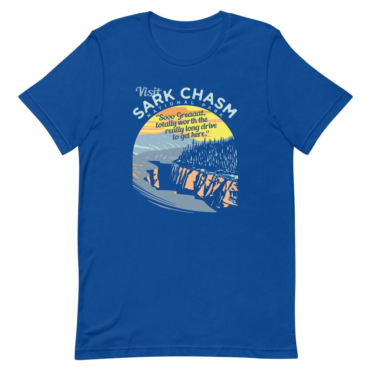 Visit Sark Chasm Men's Signature Tee