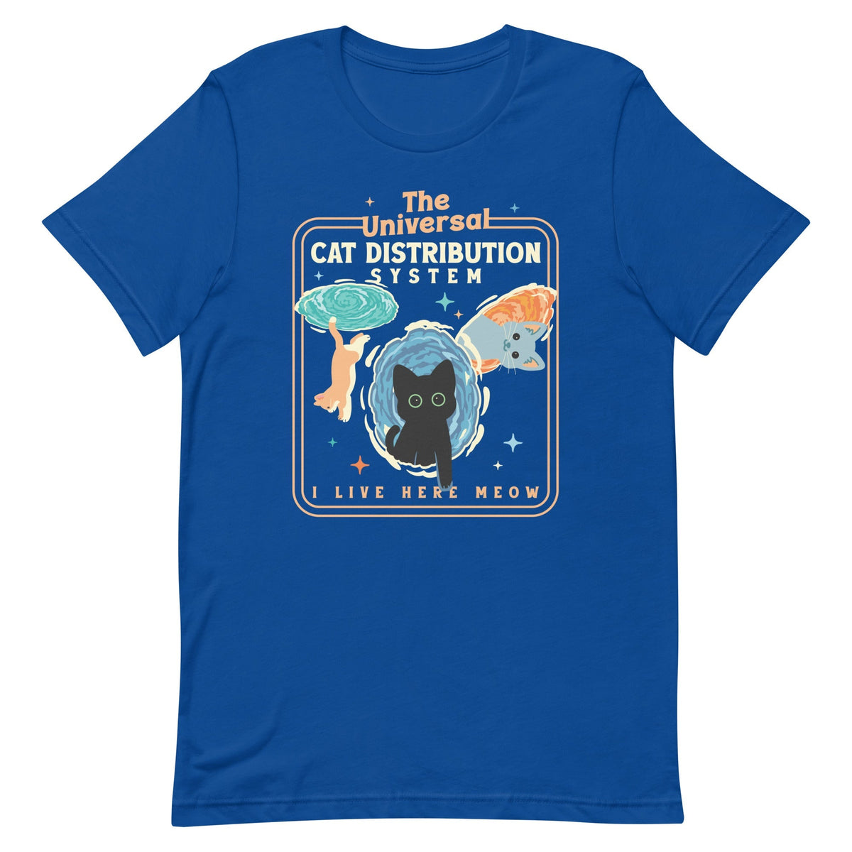 The Universal Cat Distribution System Men's Signature Tee