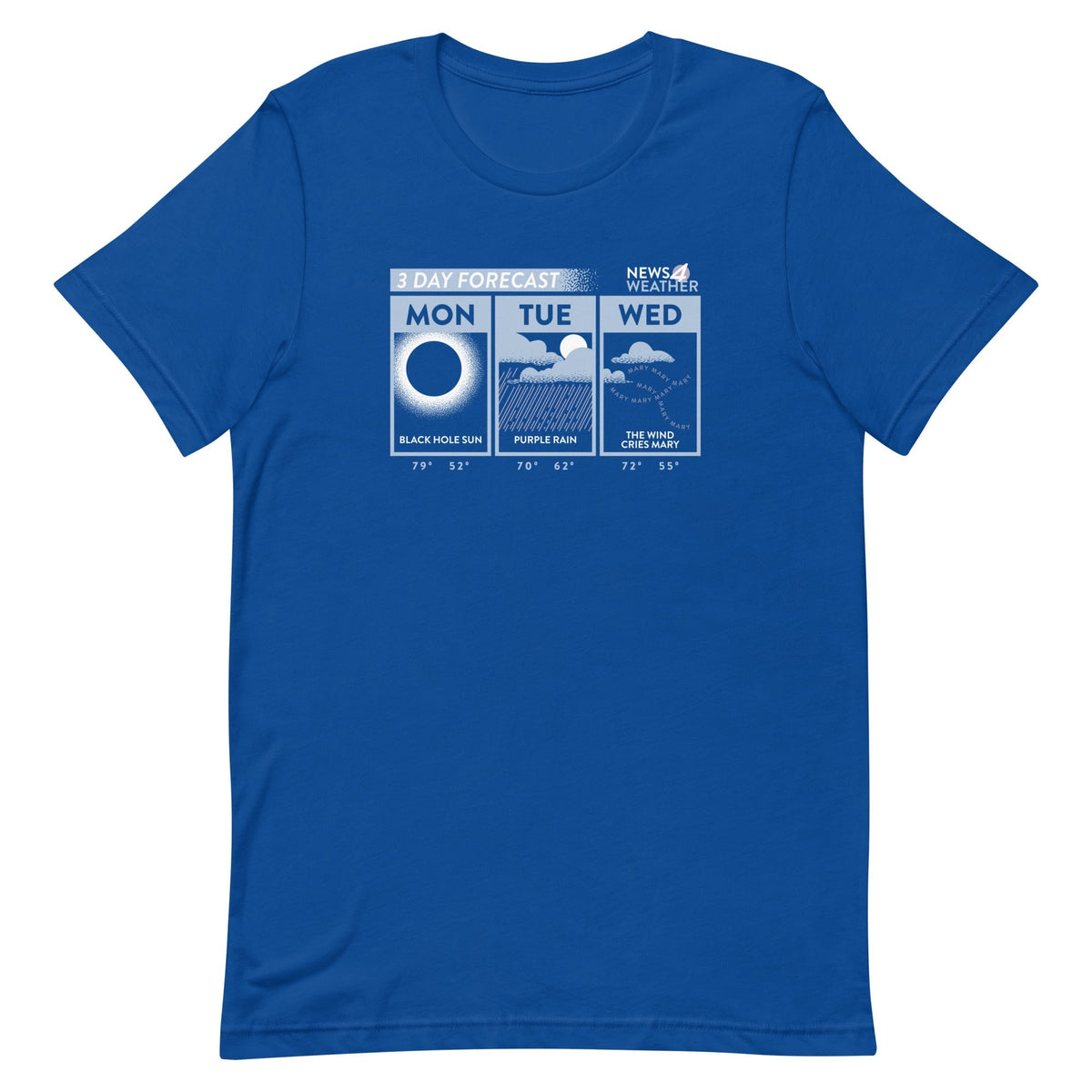 3 Day Forecast Men's Signature Tee