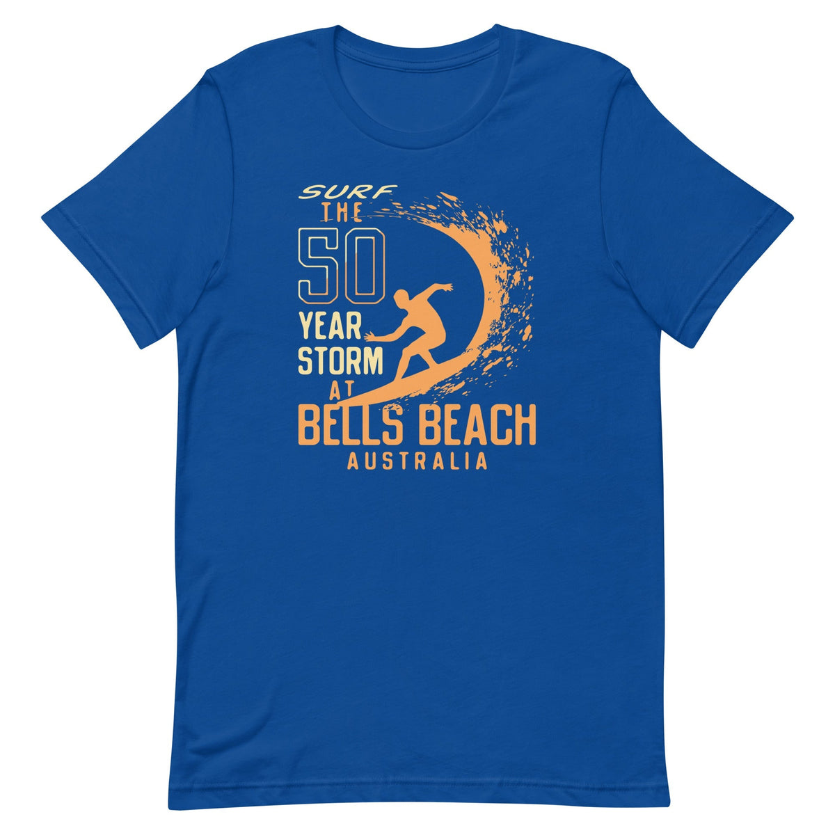50 Year Storm At Bells Beach Men's Signature Tee