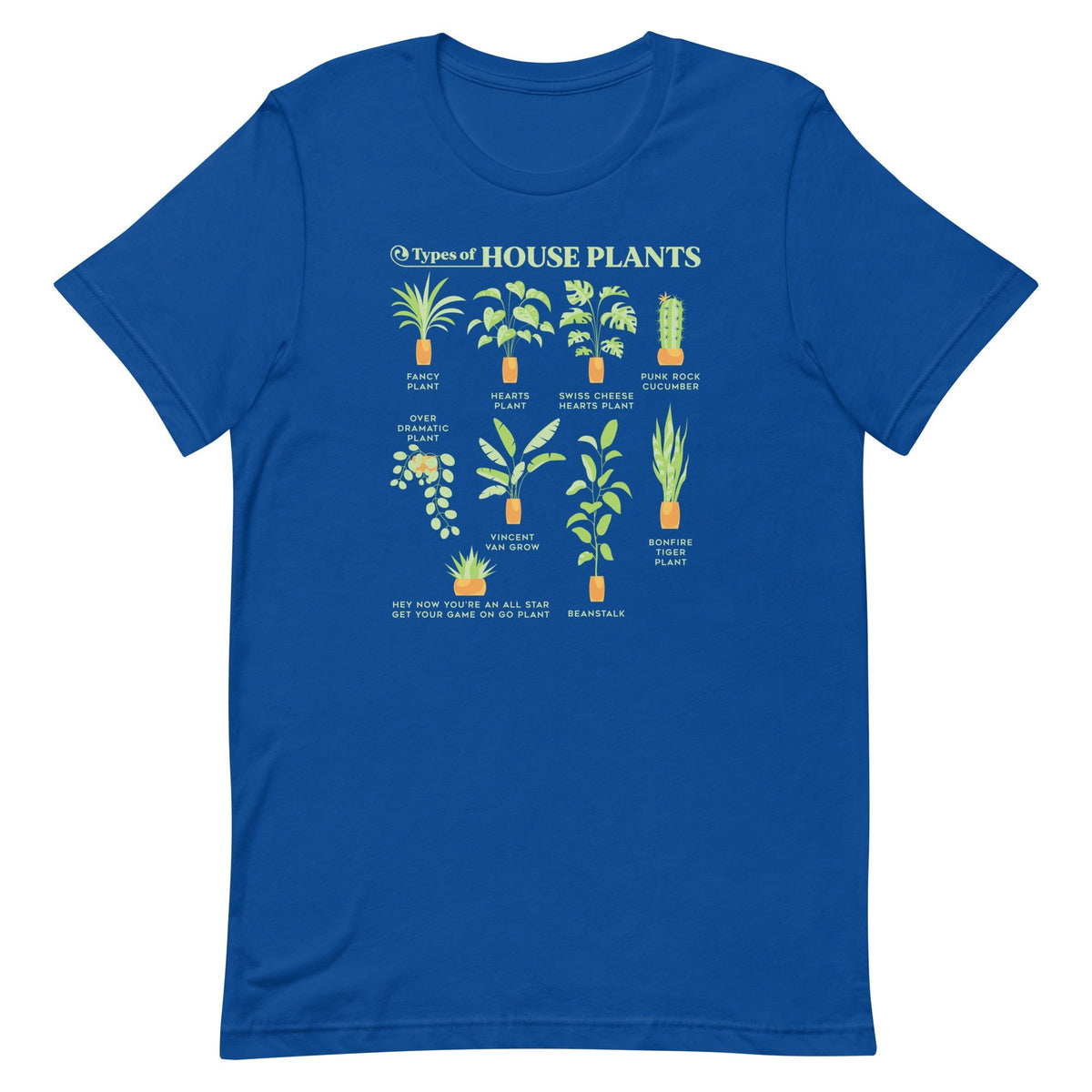 Types Of House Plants Men's Signature Tee