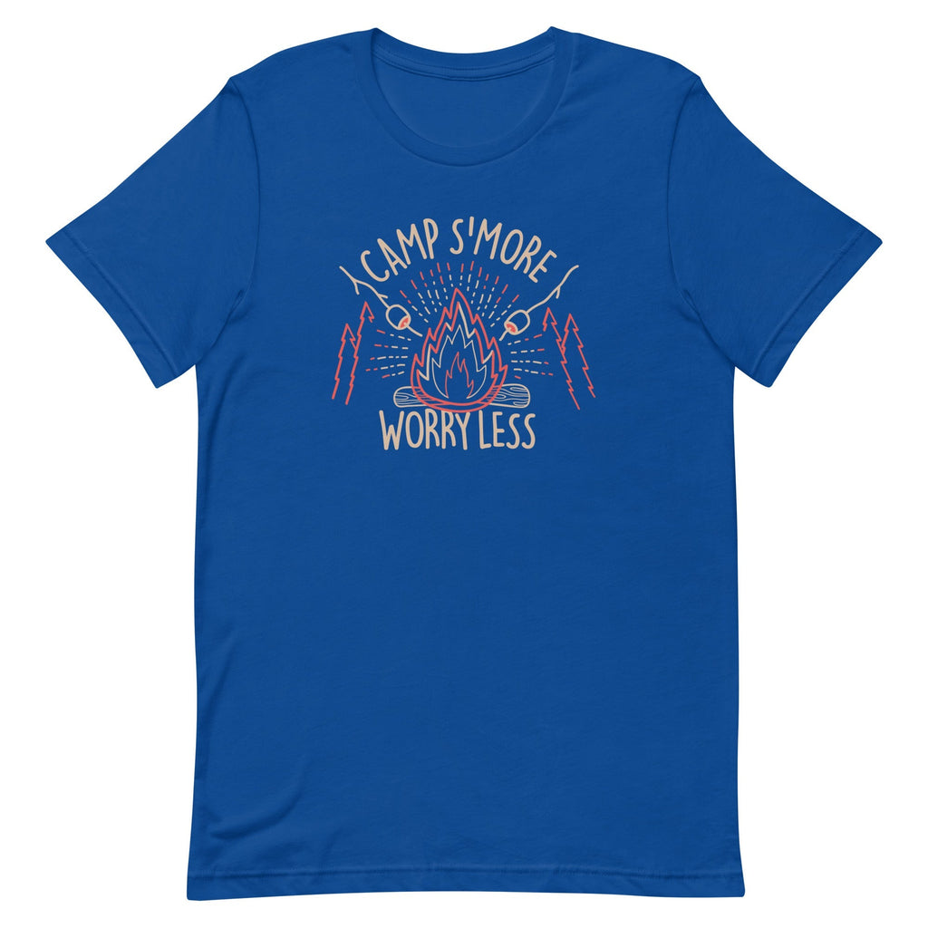Camp S'more Worry Less Men's Signature Tee