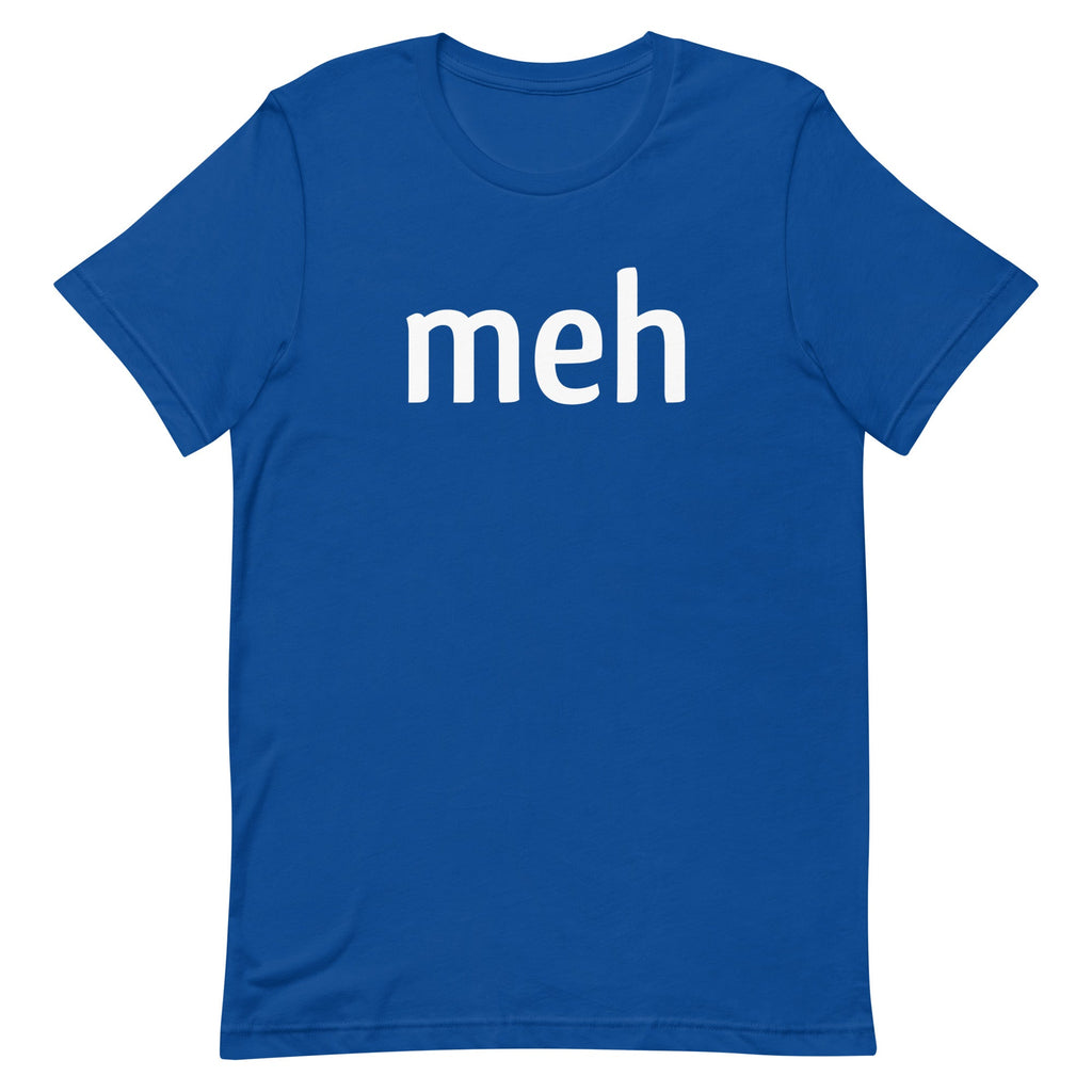 Meh Shirt Men's Signature Tee