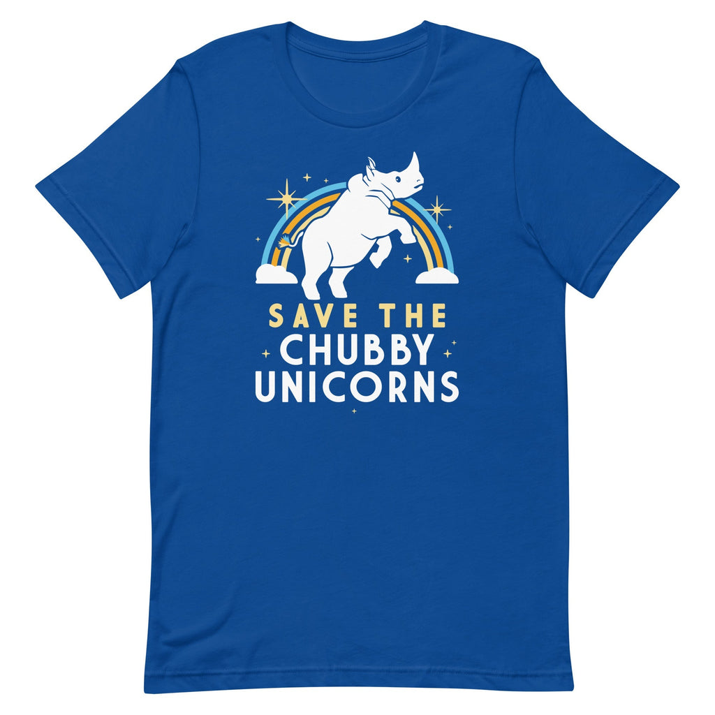 Save The Chubby Unicorns Men's Signature Tee