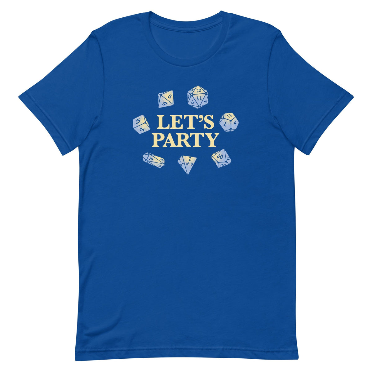 Let's Party Dice Men's Signature Tee