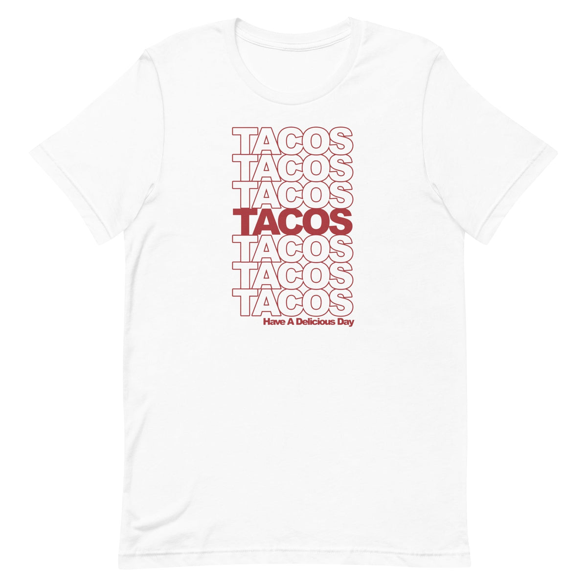 Tacos Tacos Tacos Men's Signature Tee