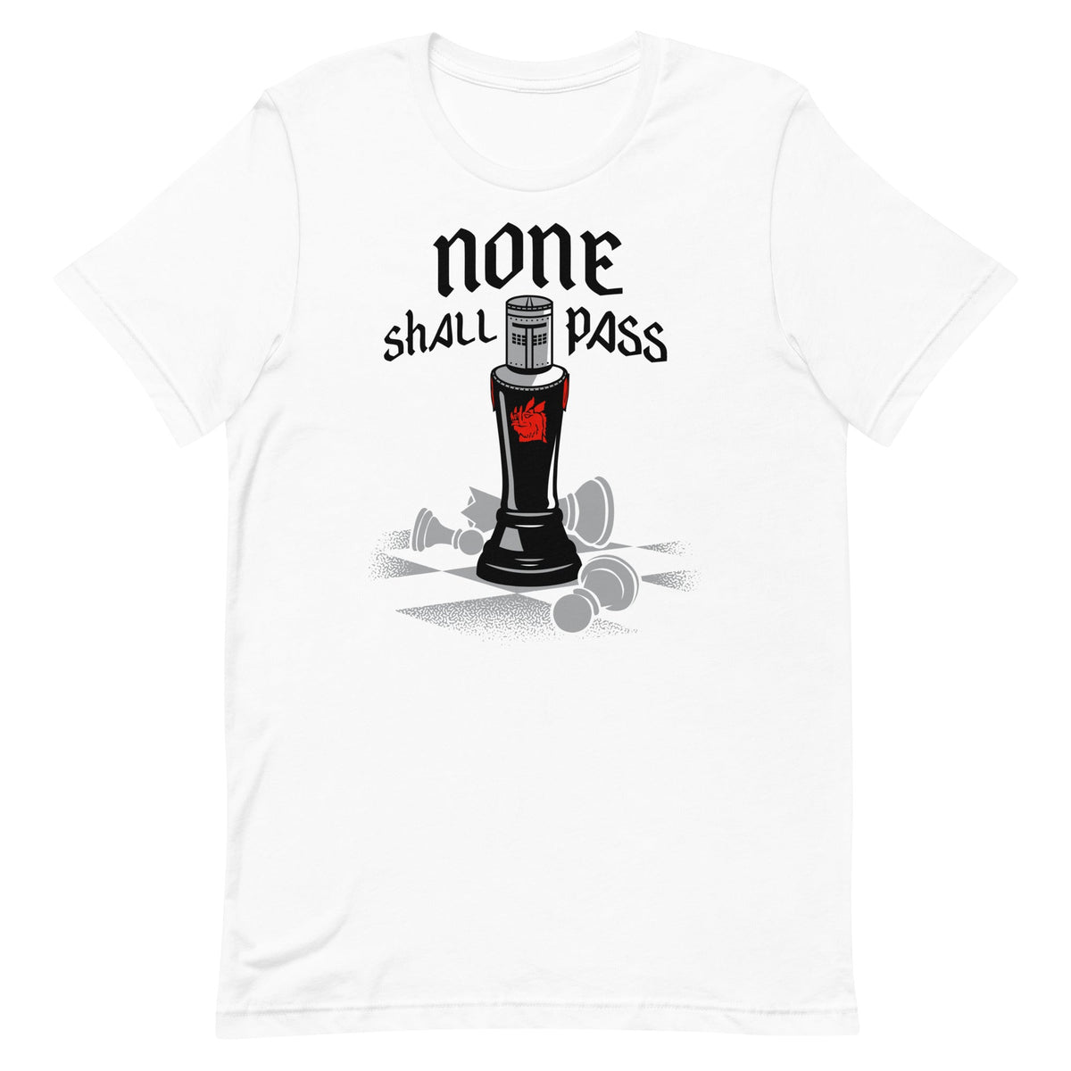 None Shall Pass Black Knight Men's Signature Tee
