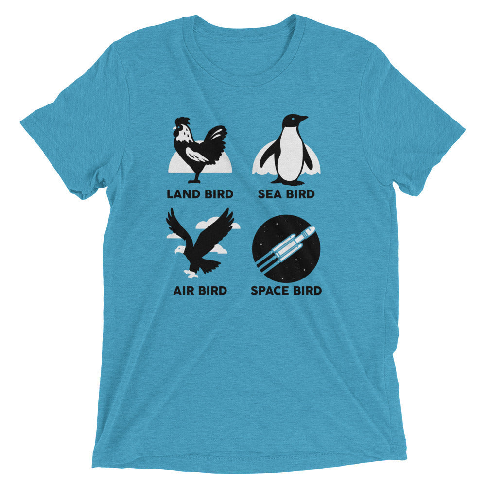 Types Of Birds Men's Tri-Blend Tee
