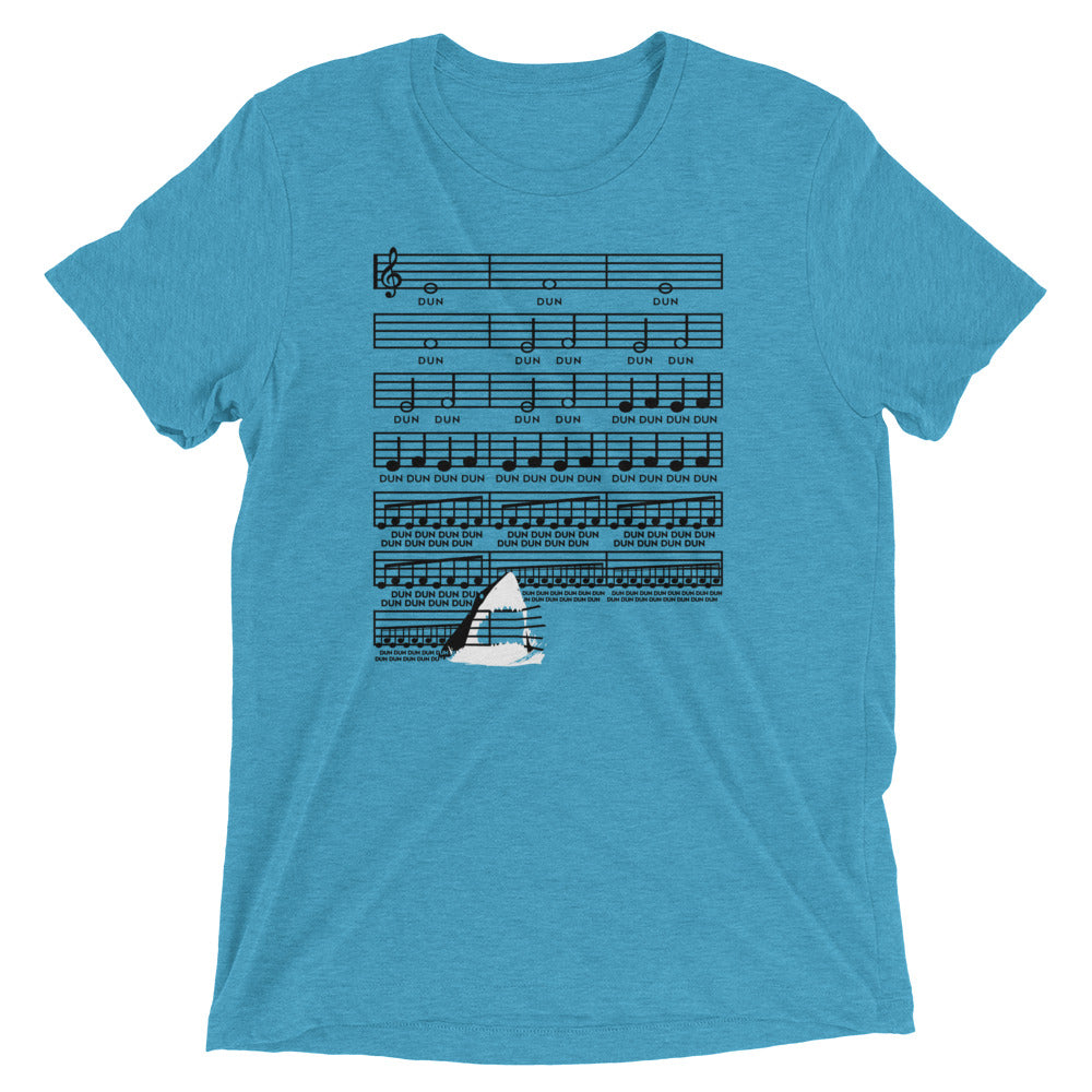 Swimming Theme Men's Tri-Blend Tee