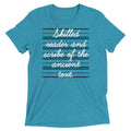 Skilled Reader And Scribe Of The Ancient Text Men's Tri-Blend Tee