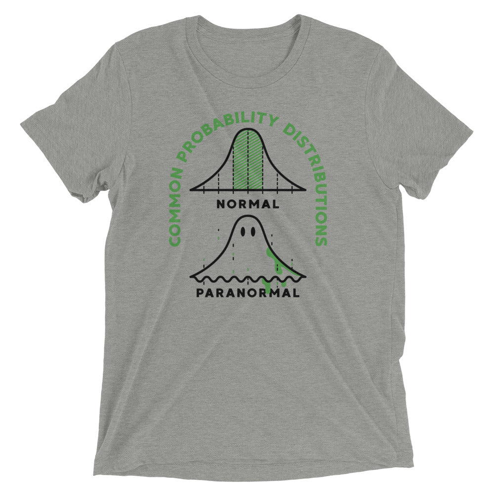 Common Probability Distributions Men's Tri-Blend Tee