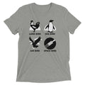 Types Of Birds Men's Tri-Blend Tee