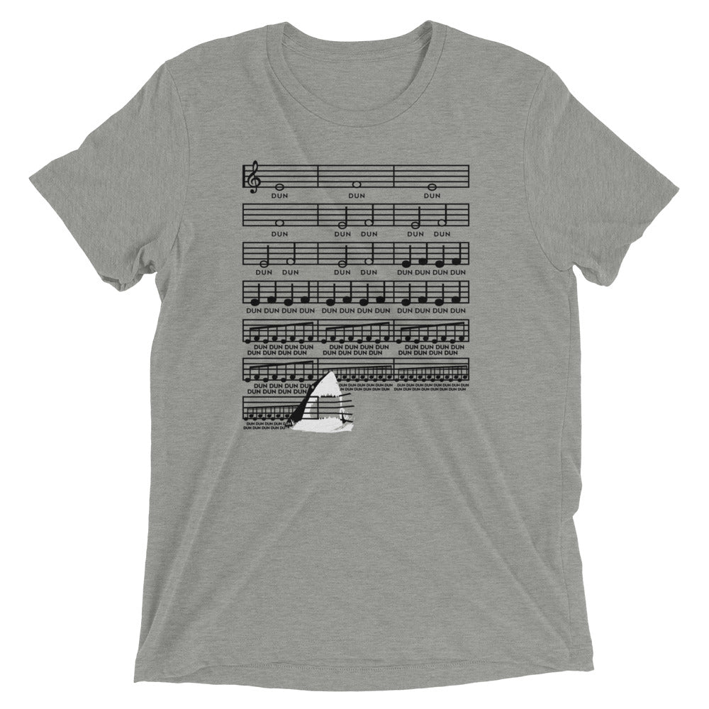Swimming Theme Men's Tri-Blend Tee