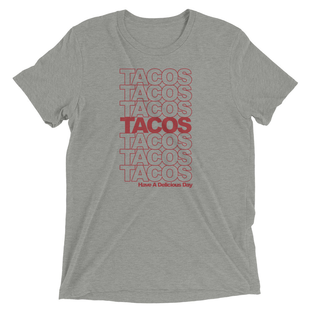 Tacos Tacos Tacos Men's Tri-Blend Tee