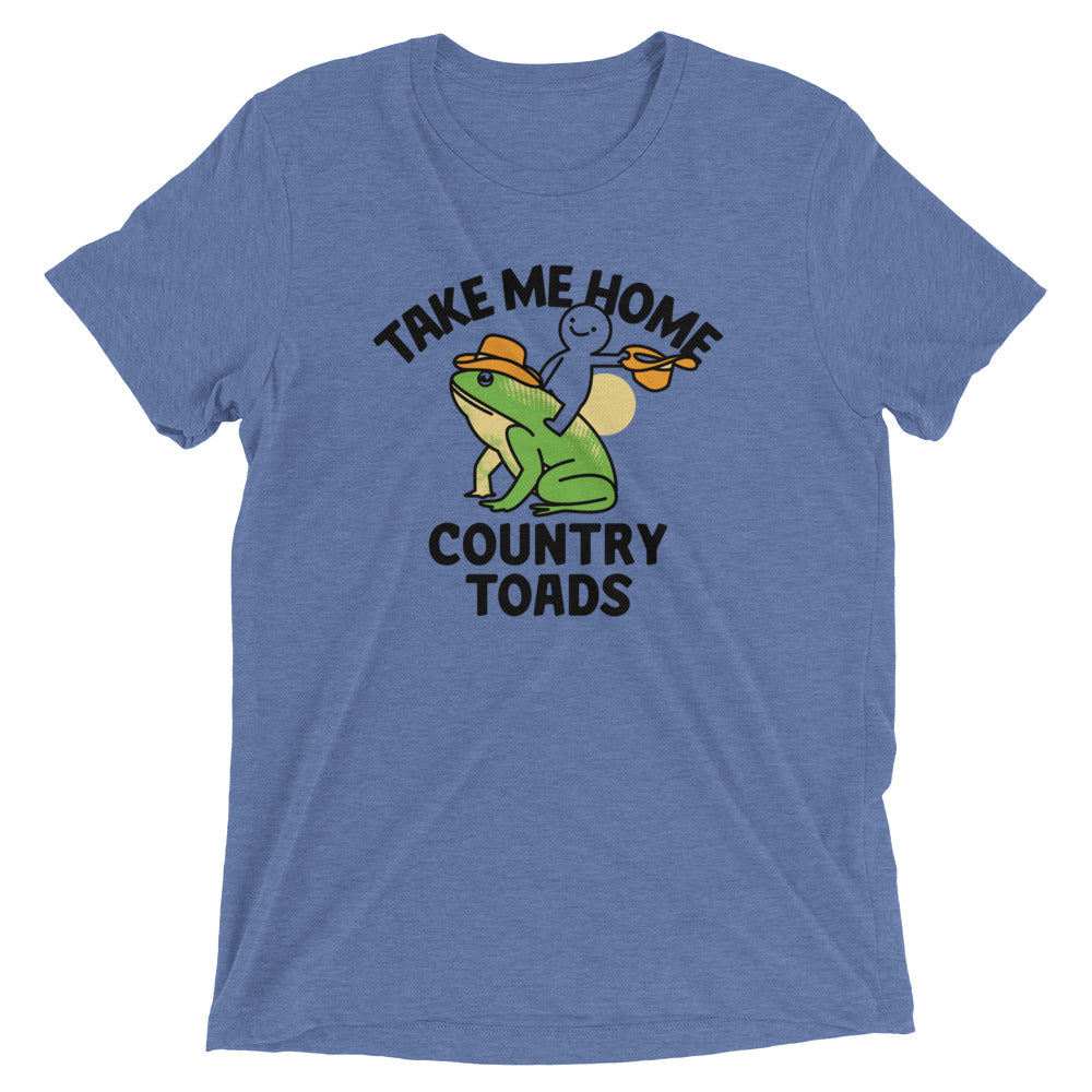 Take Me Home Country Toads Men's Tri-Blend Tee
