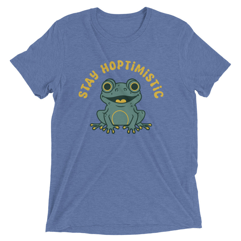 Stay Hoptimistic Men's Tri-Blend Tee