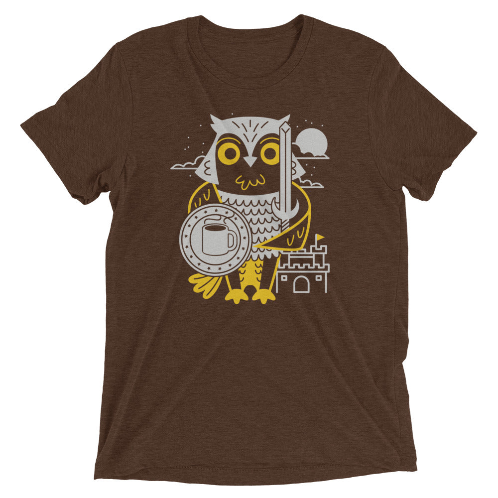Knight Owl Men's Tri-Blend Tee