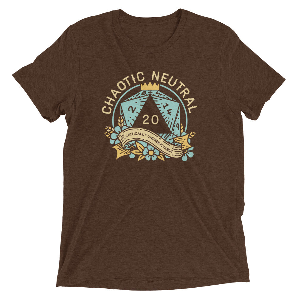 Chaotic Neutral Men's Tri-Blend Tee