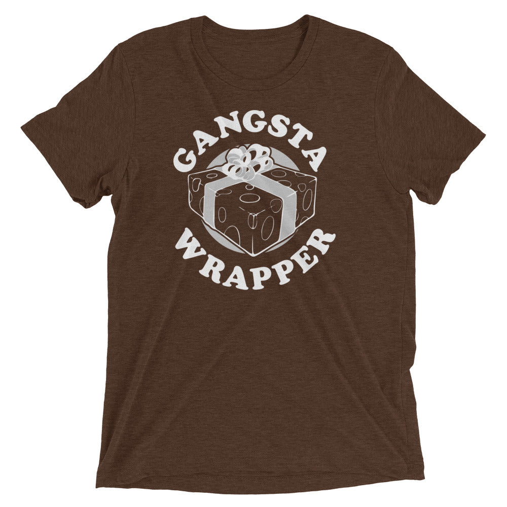 Gangsta Wrapper Men's Tri-Blend Tee