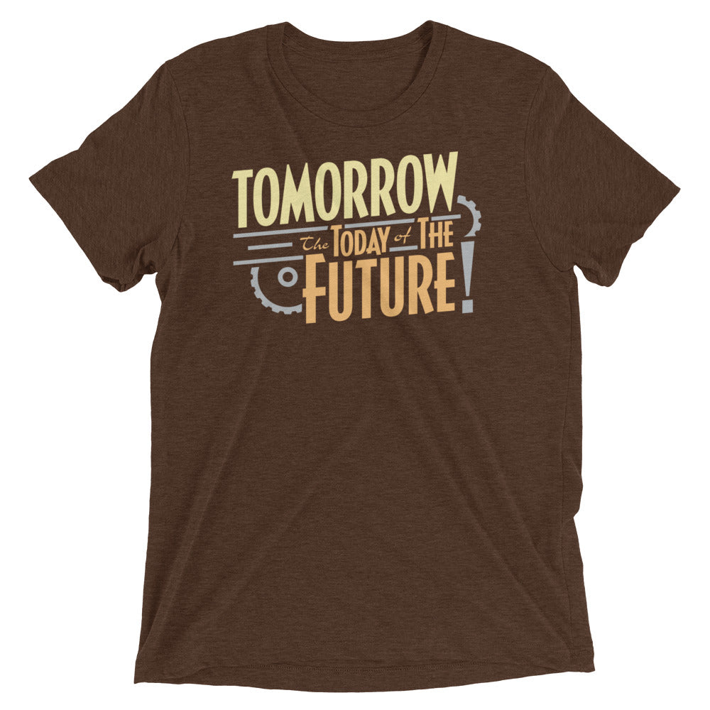 Tomorrow, The Today Of The Future Men's Tri-Blend Tee
