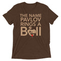The Name Pavlov Rings A Bell Men's Tri-Blend Tee