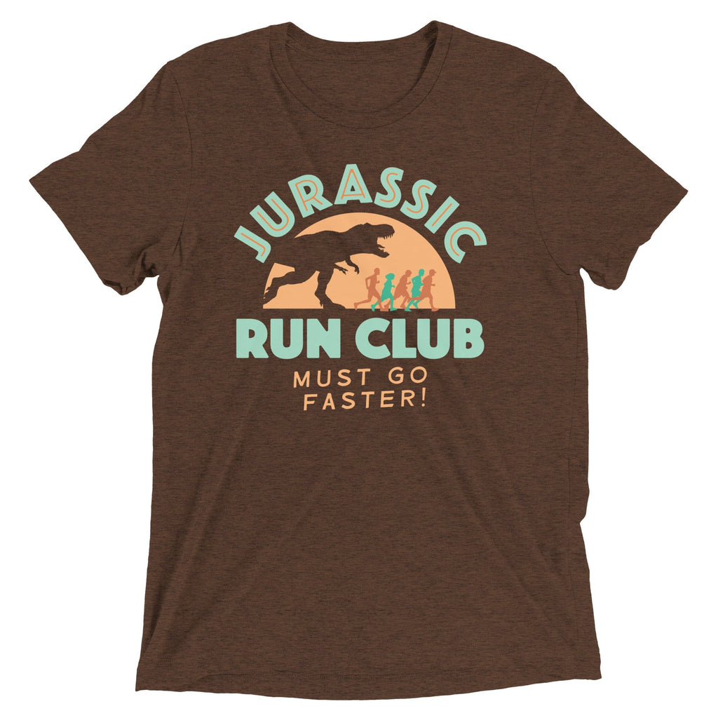 Jurassic Run Club Men's Tri-Blend Tee