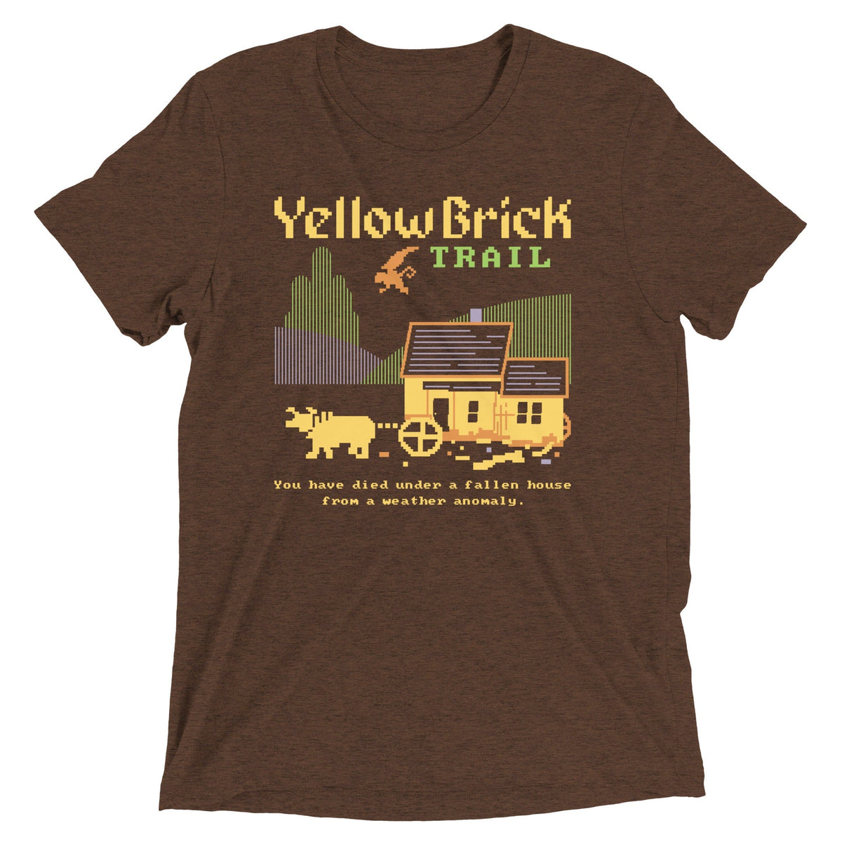 Yellow Brick Trail Men's Tri-Blend Tee