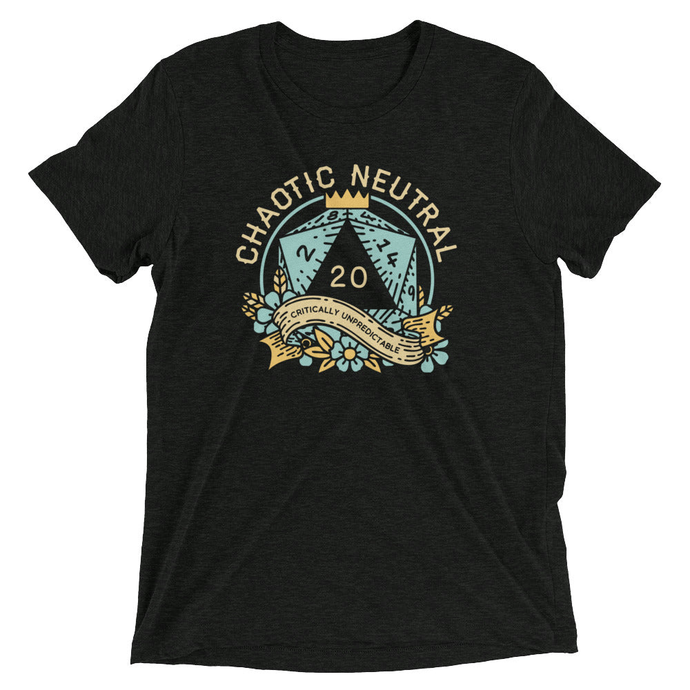 Chaotic Neutral Men's Tri-Blend Tee
