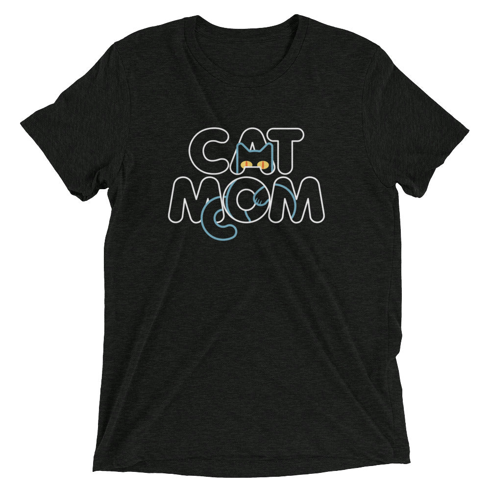 Cat Mom Men's Tri-Blend Tee