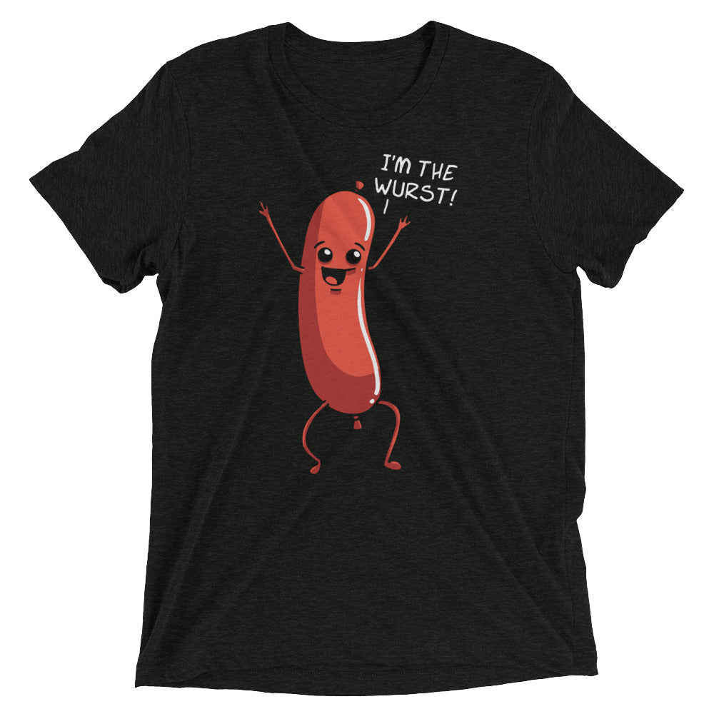 I'm The Wurst Men's Tri-Blend Tee