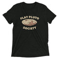 Flat Pluto Society Men's Tri-Blend Tee