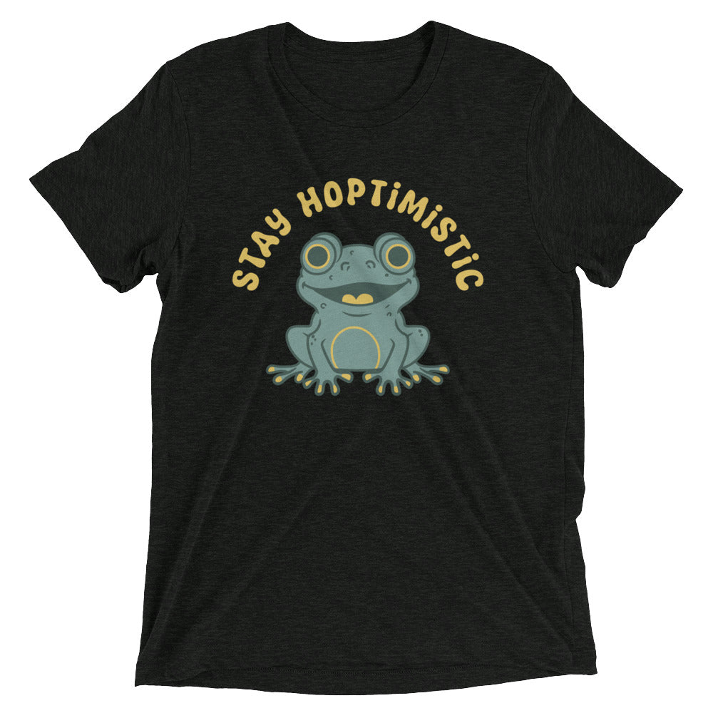 Stay Hoptimistic Men's Tri-Blend Tee