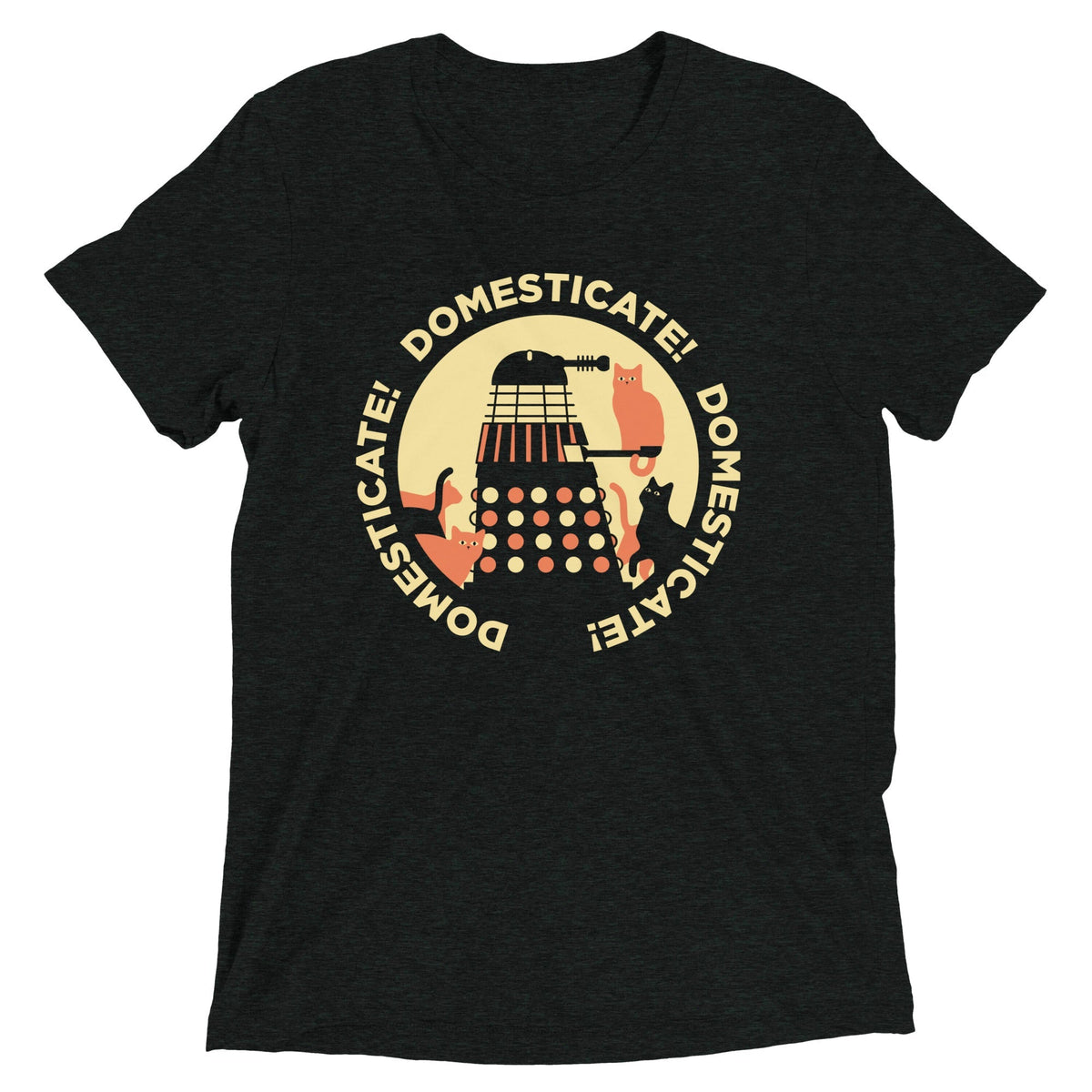 Domesticate! Domesticate! Domesticate! Men's Tri-Blend Tee