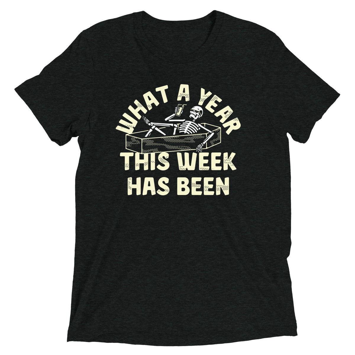 What A Year This Week Has Been Men's Tri-Blend Tee