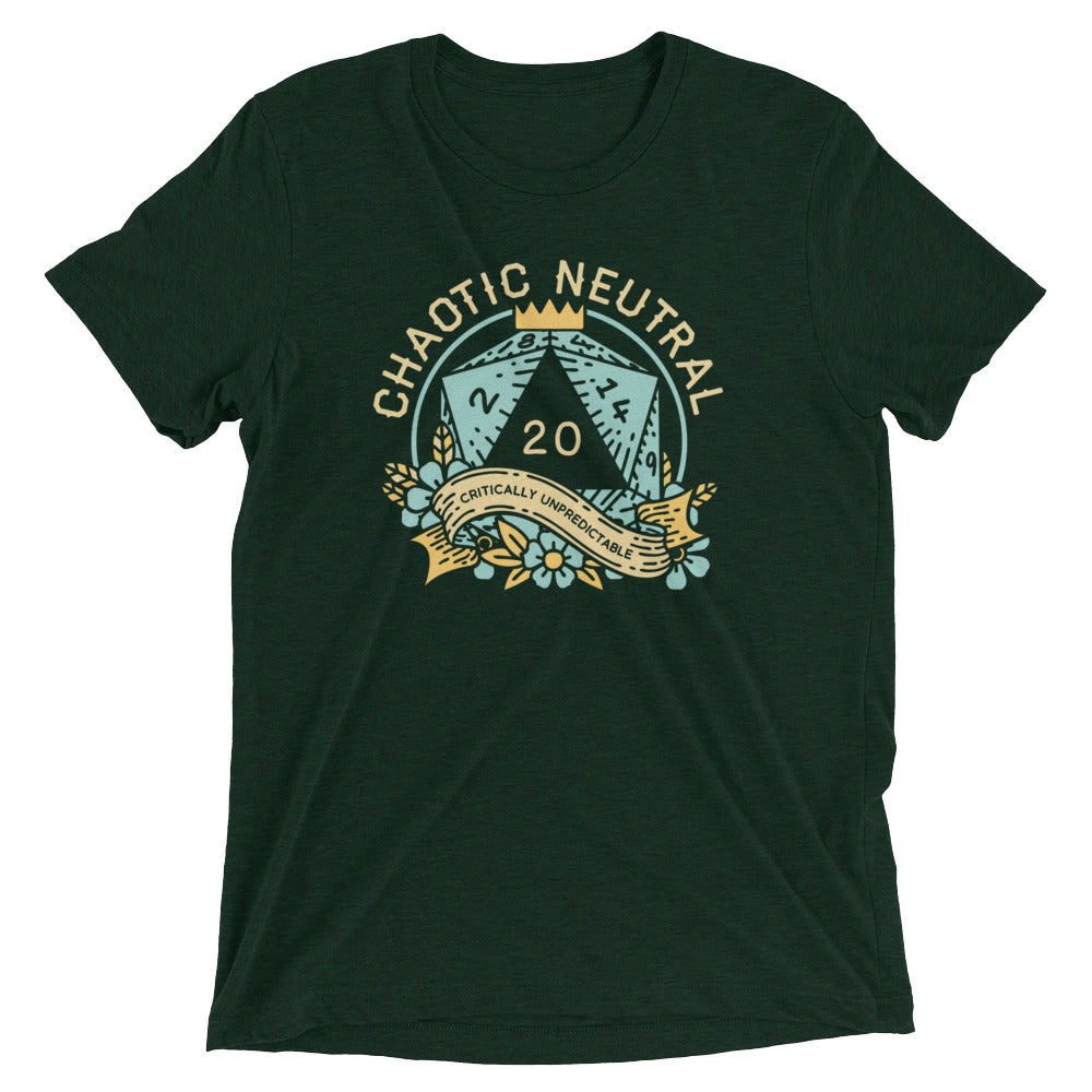 Chaotic Neutral Men's Tri-Blend Tee