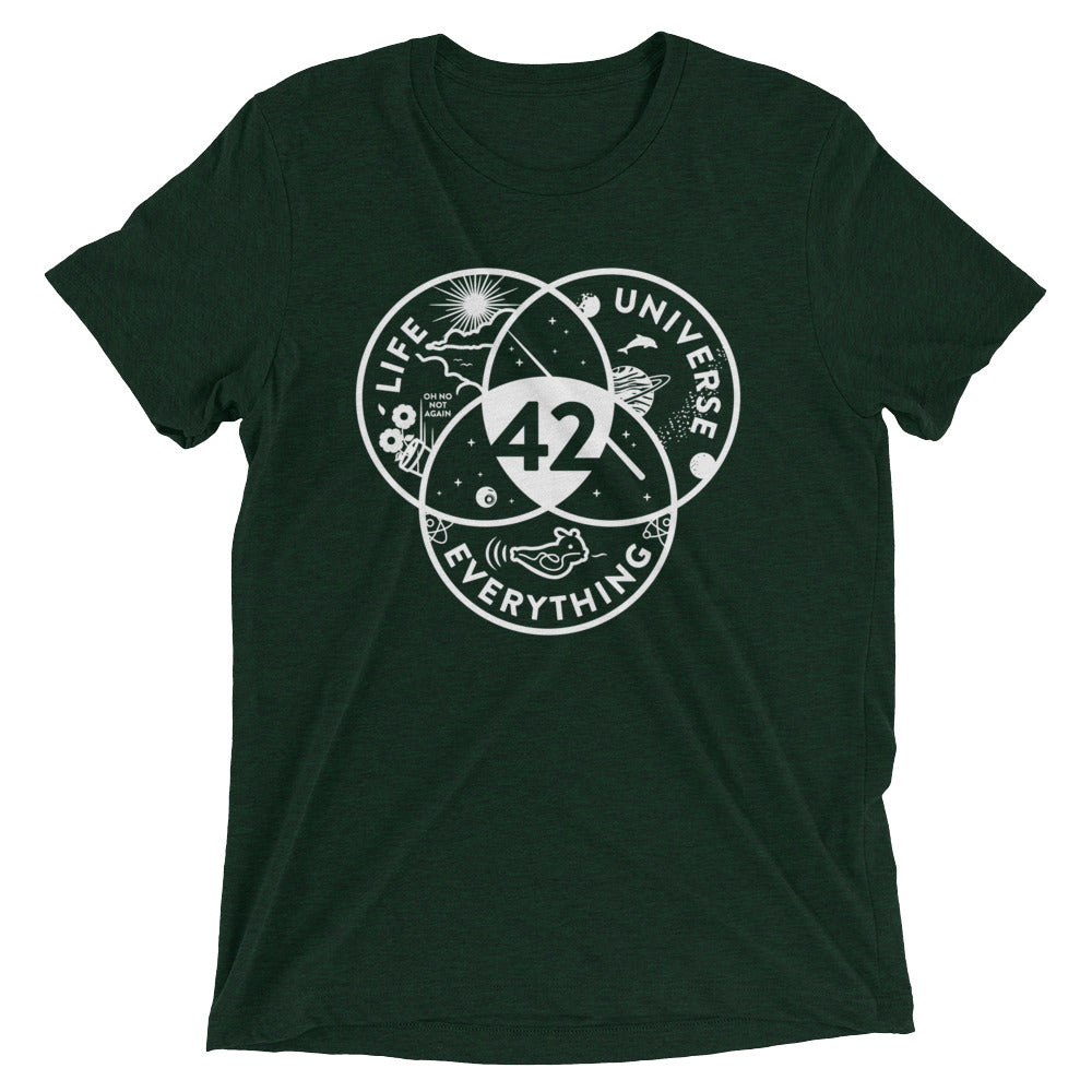 Life, Universe, Everything Men's Tri-Blend Tee