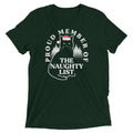 The Naughty List Men's Tri-Blend Tee
