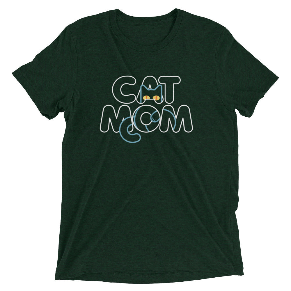 Cat Mom Men's Tri-Blend Tee