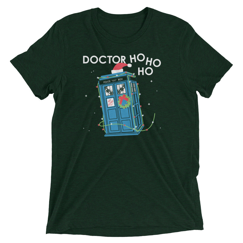 Doctor Ho Ho Ho Men's Tri-Blend Tee