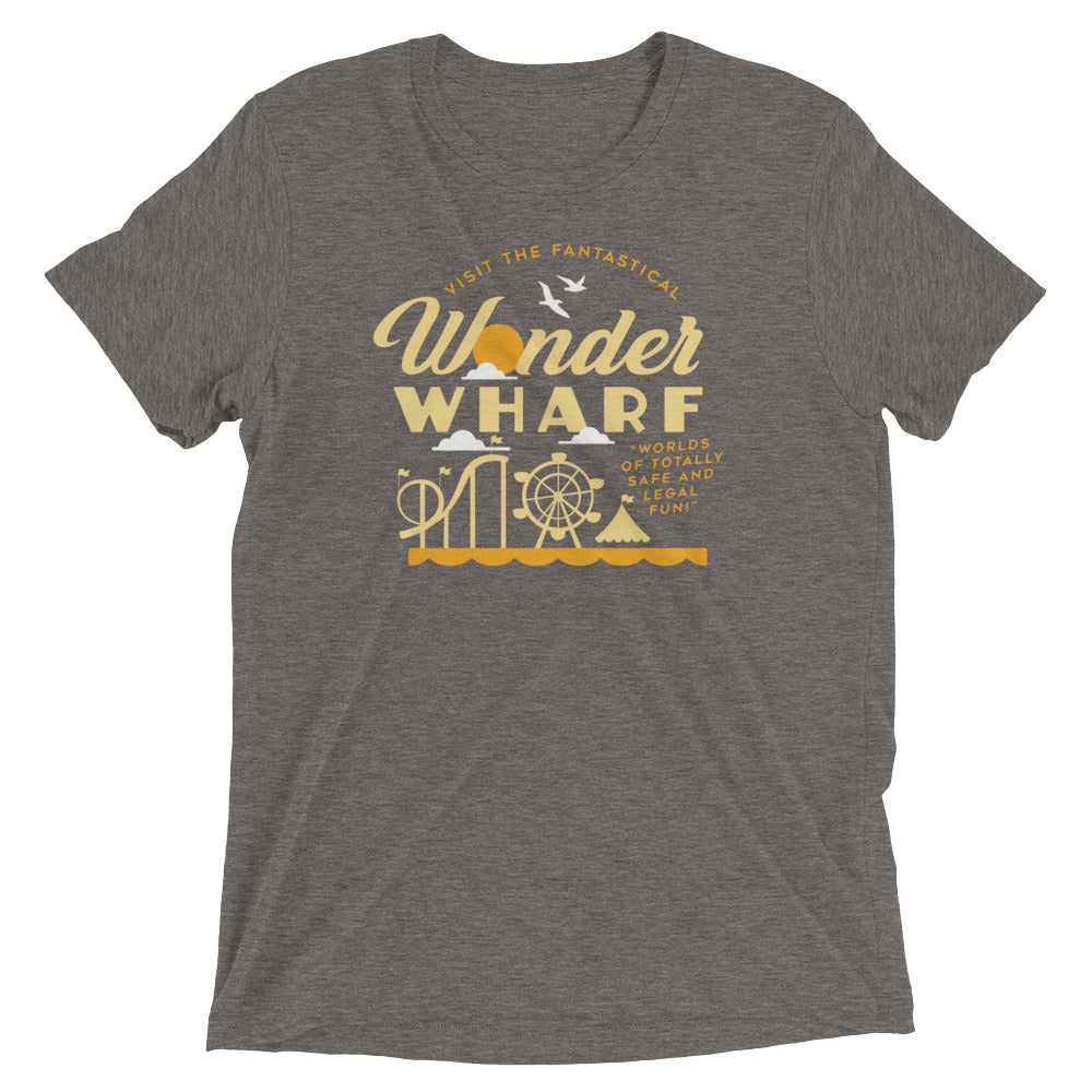 Wonder Wharf Men's Tri-Blend Tee